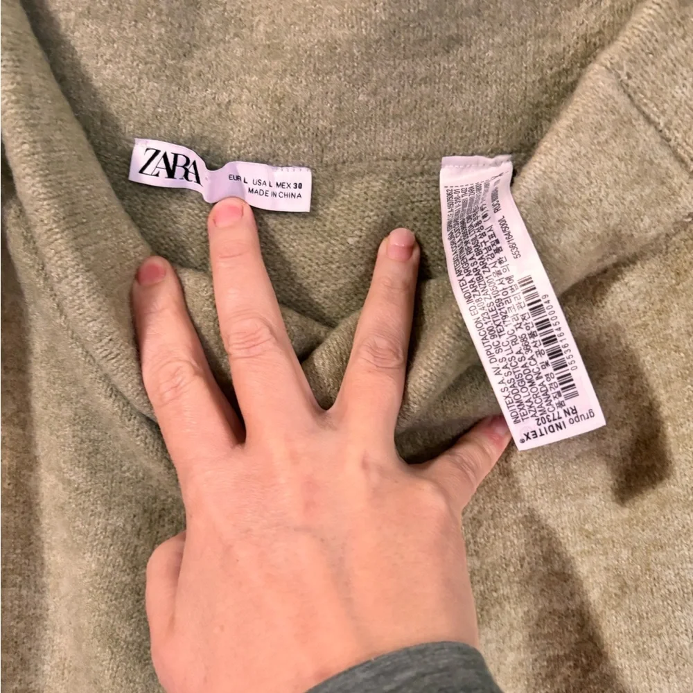 Zara Wool Blend pants - Picture 4 of 7